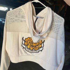 Puma cropped hoodie flourish